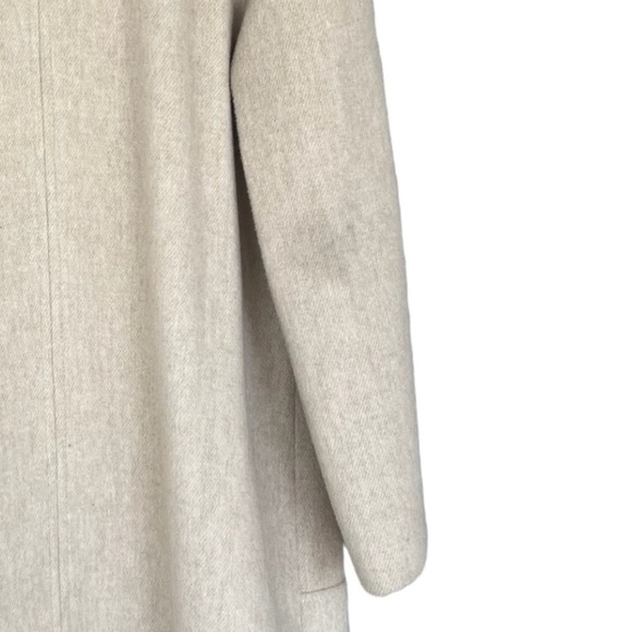 Vintage Herman Kay Cream Wool Blend Coat – Classic Button Front – Made in USA - Picture 14 of 14